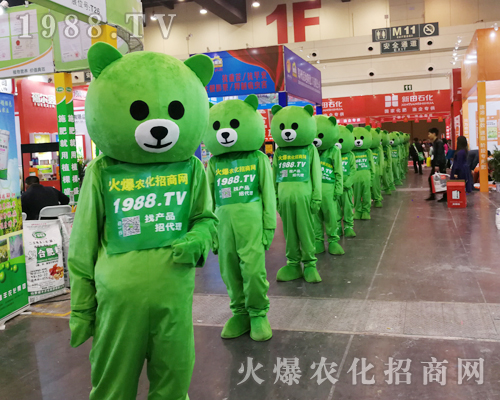     小熊爆爆，想要抱抱！2019鄭州肥料會抱抱熊萬眾矚目！