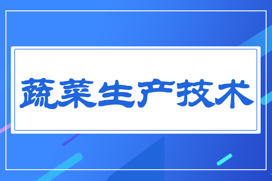 蔬菜生產(chǎn)技術