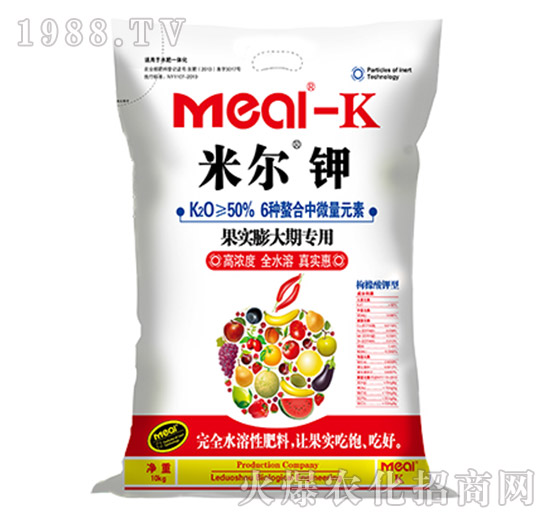 果實膨大期專用肥-米爾鉀-樂多收