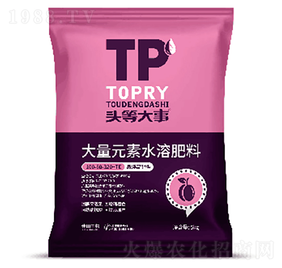 懸浮高鉀型大量元素水溶肥料-頭等大事-佳田生物