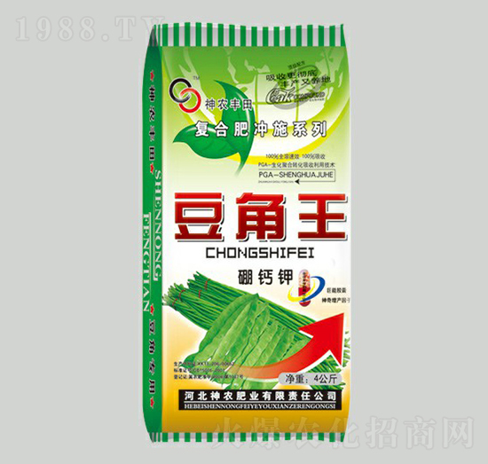 豆角王（硼鈣鉀）-神農(nóng)豐田-神農(nóng)肥業(yè)
