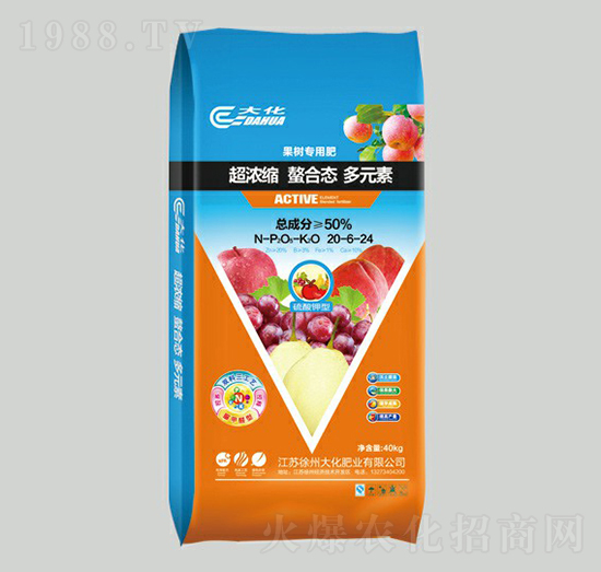 果樹專用肥20-6-24-大華-神農(nóng)肥業(yè)