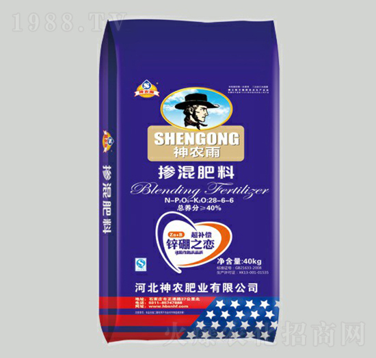 摻混肥料28-6-6-神農(nóng)雨-神農(nóng)肥業(yè)