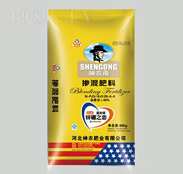 40kg摻混肥料28-6-6-神農雨-神農肥業(yè)