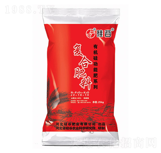 有機硅大田高塔復合肥料22-18-10-硅谷肥業(yè)