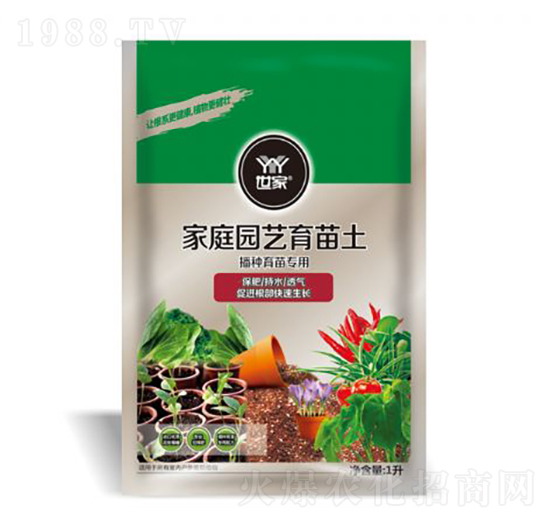 播種育苗專用家庭園藝育苗土-世家-科海聯(lián)邦