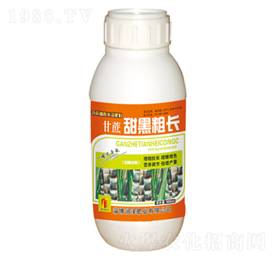 甘蔗甜黑粗長(zhǎng)-潤(rùn)澤肥業(yè)