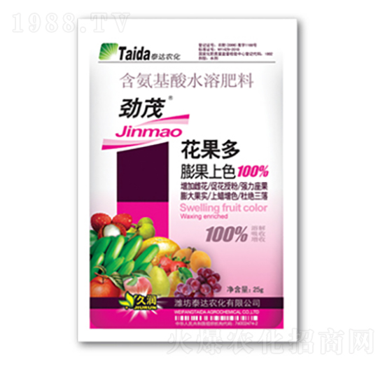 含氨基酸水溶肥料-花果多-泰達農(nóng)化