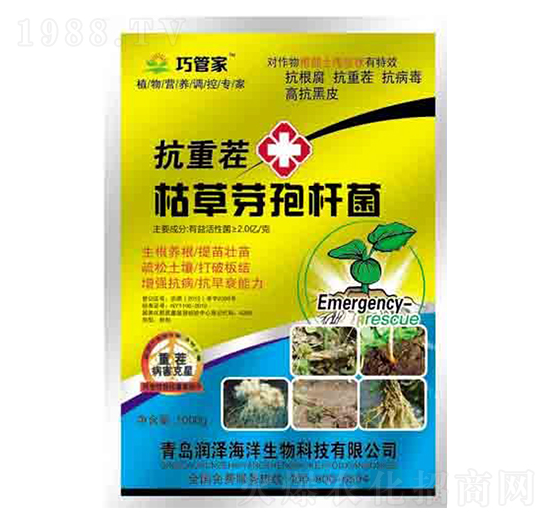 抗重茬枯草芽孢桿菌 巧管家 潤澤