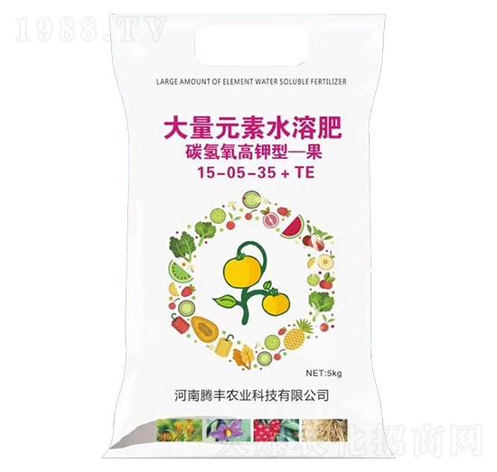 碳氫高鉀型大量元素水溶肥料15-05-35+TE-果-騰豐農(nóng)業(yè)