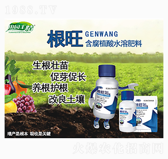 含腐植酸水溶肥料-根旺-通力生化