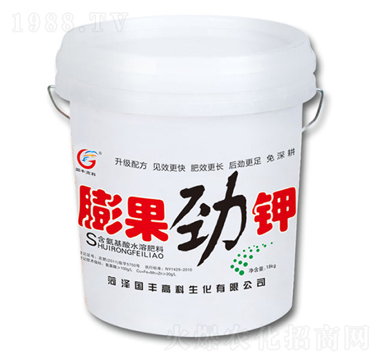 含氨基酸水溶肥料-膨果勁鉀-國豐高科