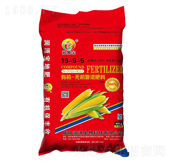 有機(jī)無機(jī)復(fù)混肥料15-5-5-潤源寶-潤源生物