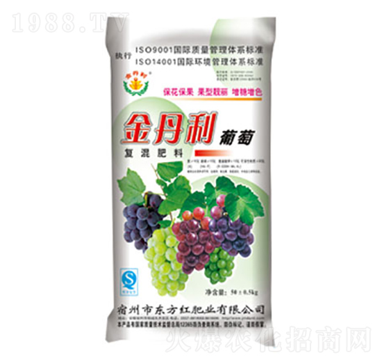 葡萄專用復混肥料-金丹利-東方紅