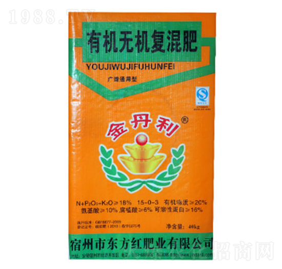 廣譜通用型有機無機復混肥-金丹利-東方紅