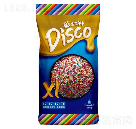 彩虹針水溶肥料17-17-17+TE-迪斯科