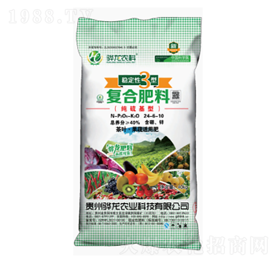 茶葉·果樹(shù)適用純硫基型復(fù)合肥料24-6-10-驊龍農(nóng)業(yè)