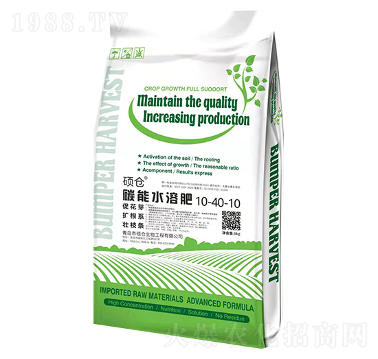 碳能水溶肥10-40-10-碩倉