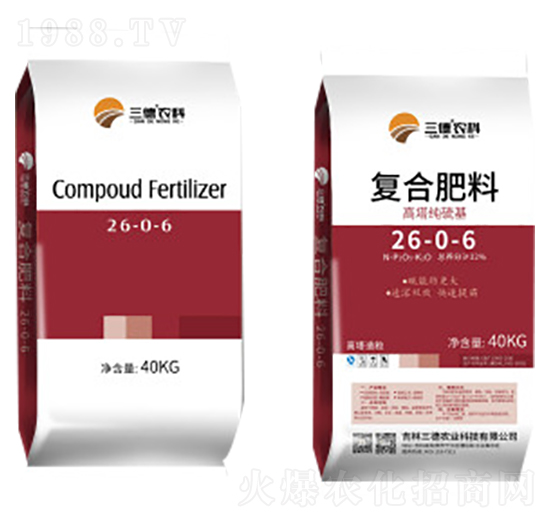 高塔純硫基復合肥料26-0-6-三德農(nóng)業(yè)