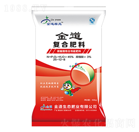 腐植酸復(fù)合肥25-12-6-金道25高氮肥-金正生物