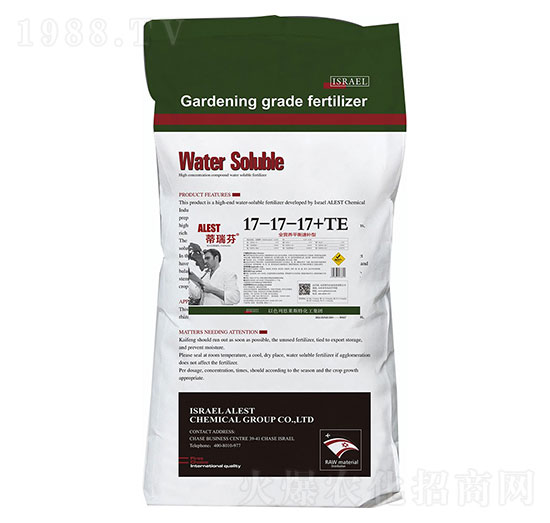 全營養(yǎng)平衡速補(bǔ)型水溶肥17-17-17+TE-蒂瑞芬-順為農(nóng)業(yè)