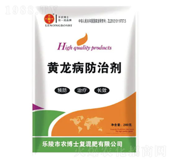黃龍病防治劑-農博士