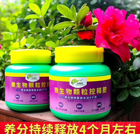 微生物顆粒控釋肥-花懂得