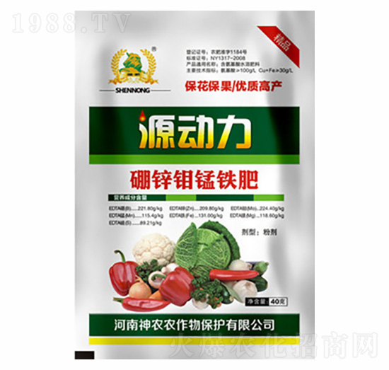 硼鋅鉬鎂鐵肥-源動力-河南神農