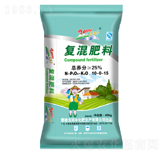 復混肥料10-0-15-龍潤豐