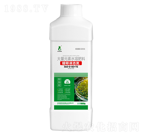 緩釋液態(tài)氮360-0-40+TE-中農(nóng)奧邦