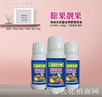 膨果靚果-有機無機螯合鉀肥營養(yǎng)液-施耐力