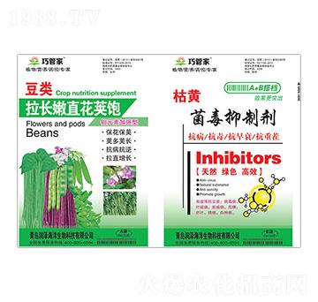 豆類拉長嫩直花莢飽+枯黃菌毒抑制劑-巧管家-潤澤