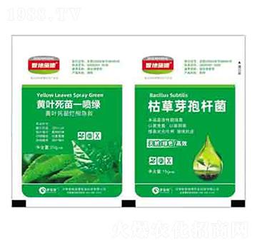 黃葉死苗一噴綠+枯草芽孢桿菌 潤澤