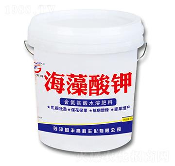 桶裝含氨基酸水溶肥料-海藻酸鉀-國豐高科