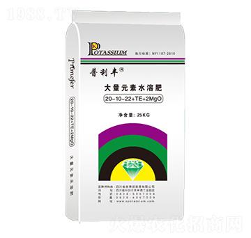 大量元素水溶肥20-10-22+TE+2MgO-普利豐-普德頌