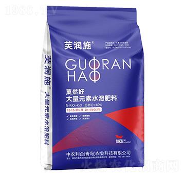 菓然好大量元素水溶肥料15-15-30+TE-芙潤施-中農(nóng)利合