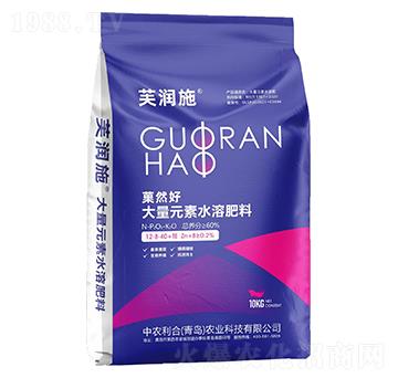 菓然好大量元素水溶肥料12-8-40+TE-芙潤施-中農(nóng)利合