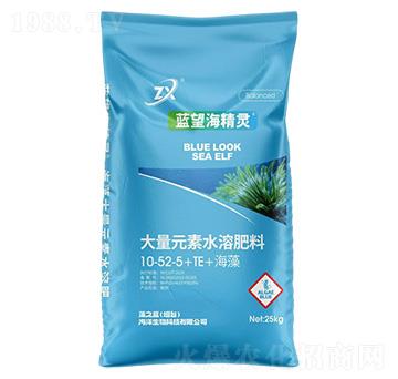 大量元素水溶肥料10-52-5+TE+海藻-藍望海精靈-藻之藍