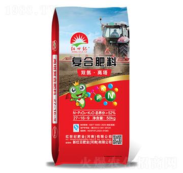 雙氮高塔復(fù)合肥料27-16-9-紅世紀